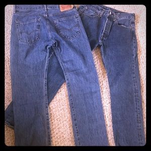 Levi’s 501’s 31x30. Like new